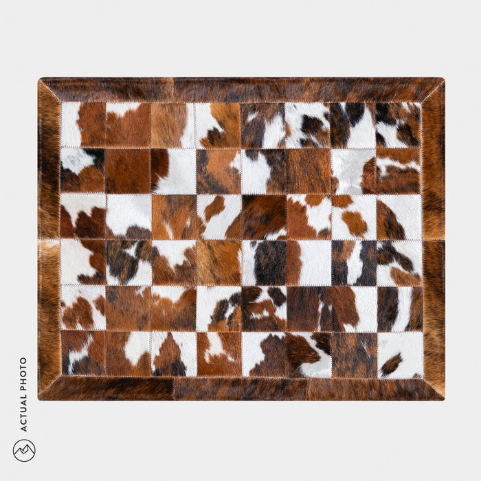 Cowhide Floor Mat Rug Size 3 x 2 Feet F-95
