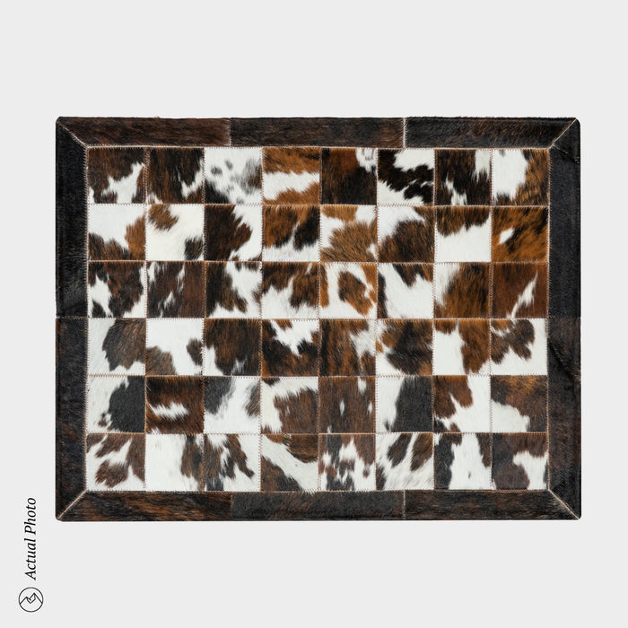 Cowhide Floor Mat Rug Size 3 x 2 Feet F-11