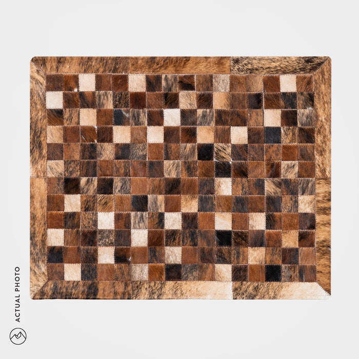 Cowhide Floor Mat Rug Size 3 x 2 Feet F-120