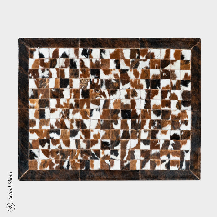 Cowhide Floor Mat Rug Size 3 x 2 Feet F-13
