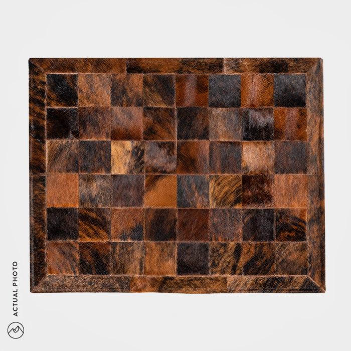 Cowhide Floor Mat Rug Size 3 x 2 Feet F-161