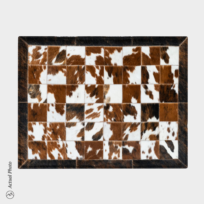 Cowhide Floor Mat Rug Size 3 x 2 Feet F-18