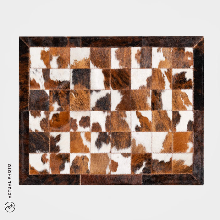 Cowhide Floor Mat Rug Size 3 x 2 Feet F-180