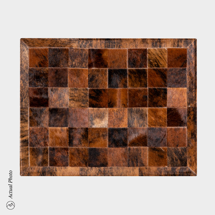 Cowhide Floor Mat Rug Size 3 x 2 Feet F-61