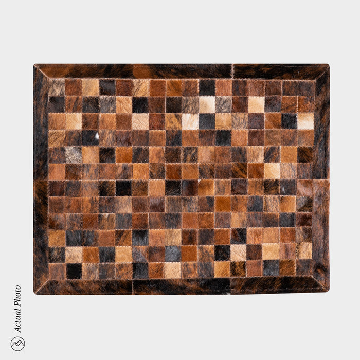 Cowhide Floor Mat Rug Size 3 x 2 Feet F-65