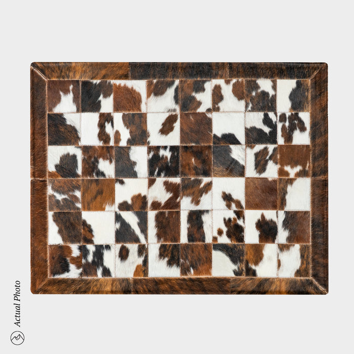 Cowhide Floor Mat Rug Size 3 x 2 Feet F-7