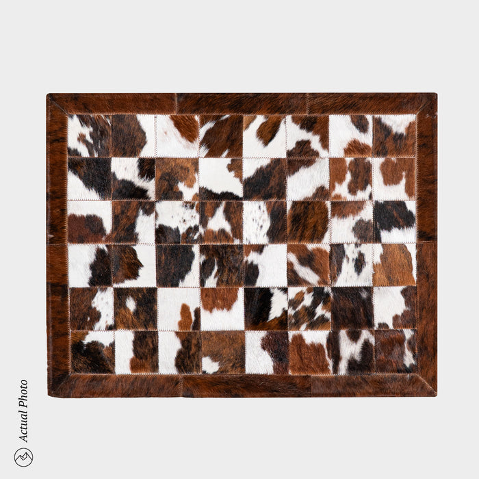 Cowhide Floor Mat Rug Size 3 x 2 Feet F-51