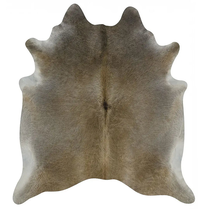 Grey Palomino Brazilian Cowhide Rug, Natural Suede Leather | eCowhides