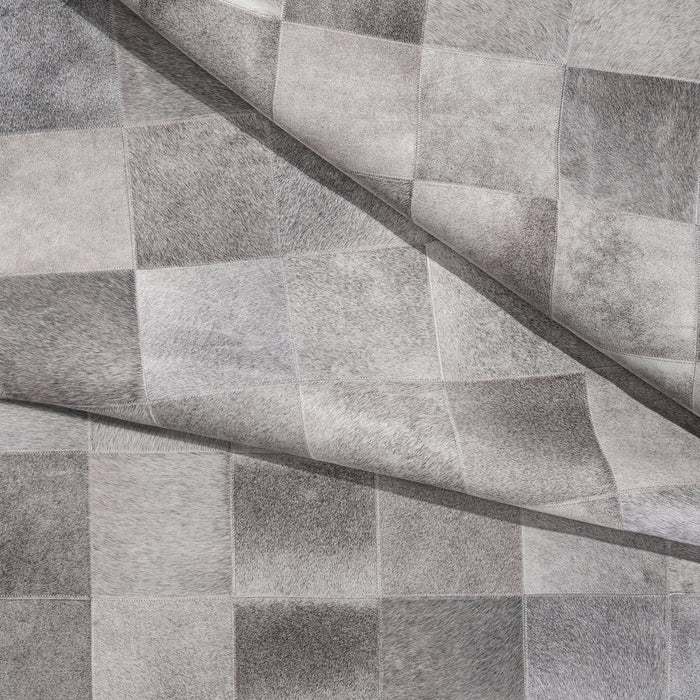 Rhodes Grey Cowhide Rug