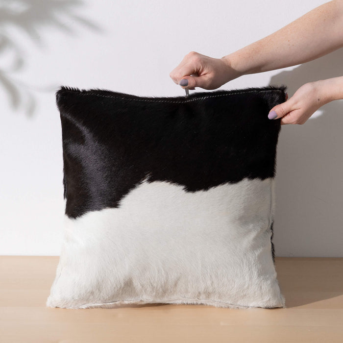 Quality - Black and white Pillow