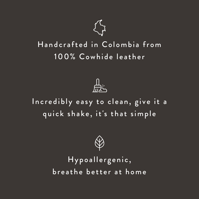 Brown and White Cowhide Rug Size 7'5" L x 7'0" W 4112