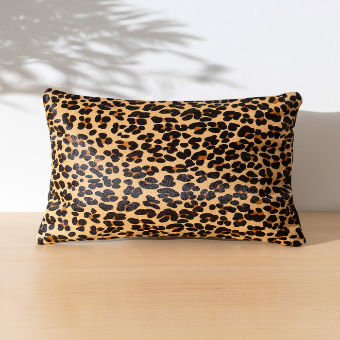 Leopard Cowhide Pillow