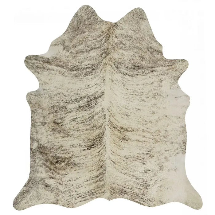 Light Brindle Brazilian Cowhide Rug , Natural Suede Leather | eCowhides