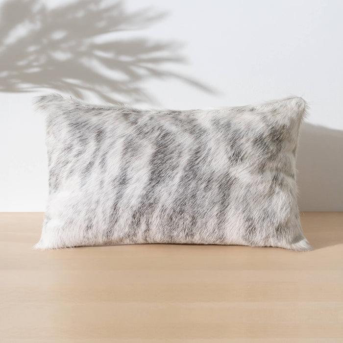 Light Brindle Cowhide Pillow