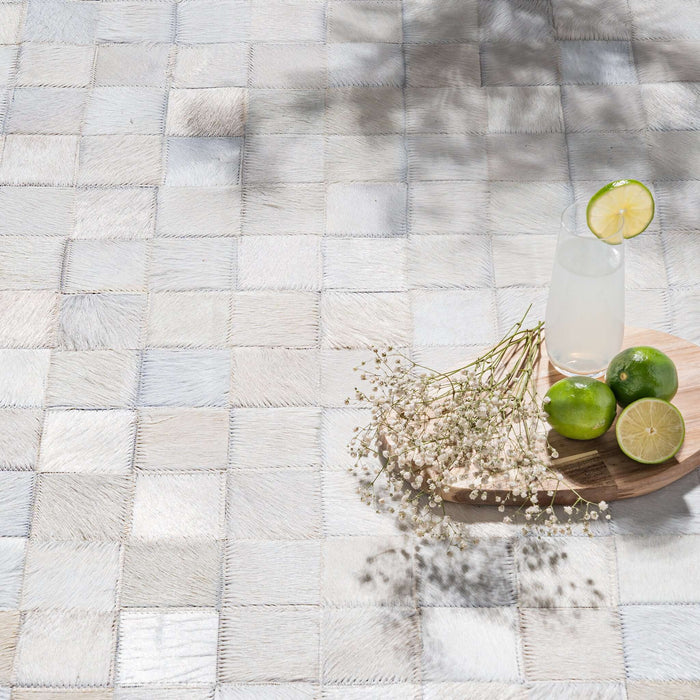 Lyon Cowhide Rug, Anti-Slip Backing | eCowhides