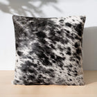 Black Salt and Pepper Cowhide Pillow | Cowhides