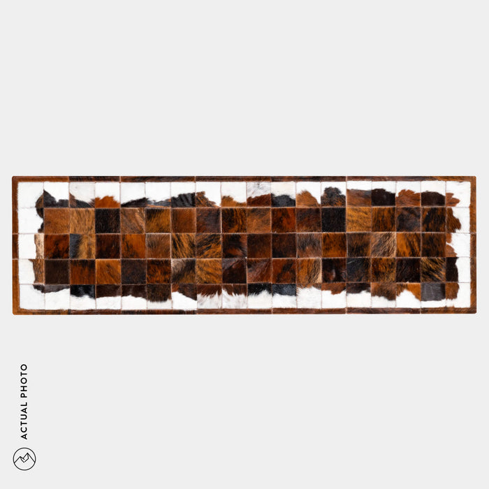 Runner Cowhide Rug Size 6 x 2 Feet R-194