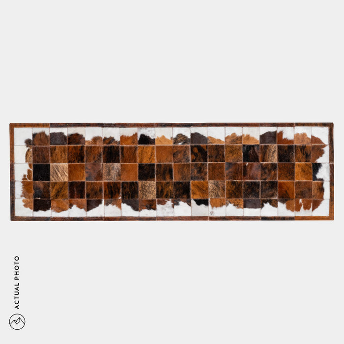 Runner Cowhide Rug Size 6 x 2 Feet R-196