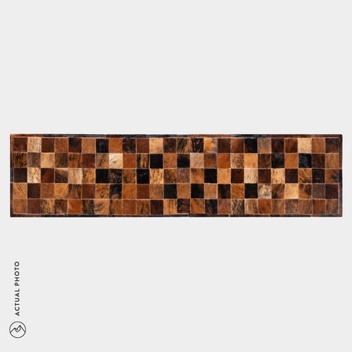 Runner Cowhide Rug Size 8 x 2 Feet R-102