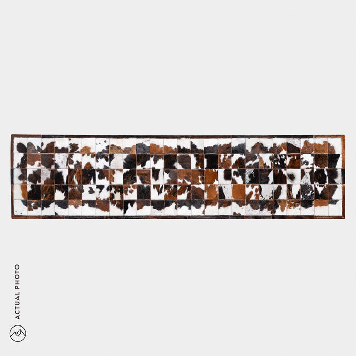 Runner Cowhide Rug Size 8 x 2 Feet R-104