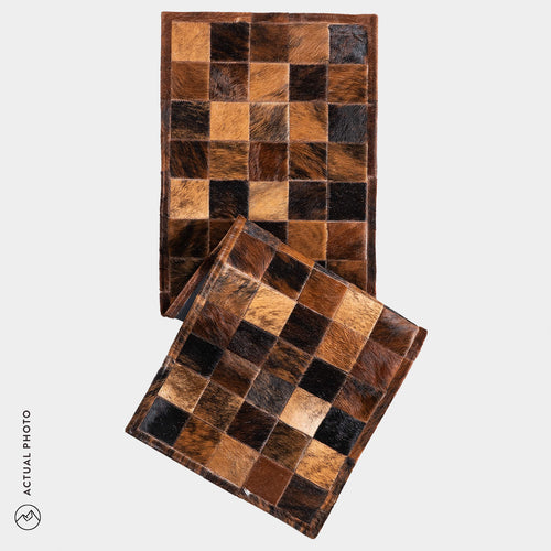 Runner Cowhide Rug Size 6 x 2 Feet R-110