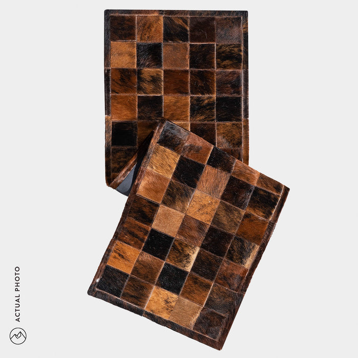 Runner Cowhide Rug Size 6 x 2 Feet R-112