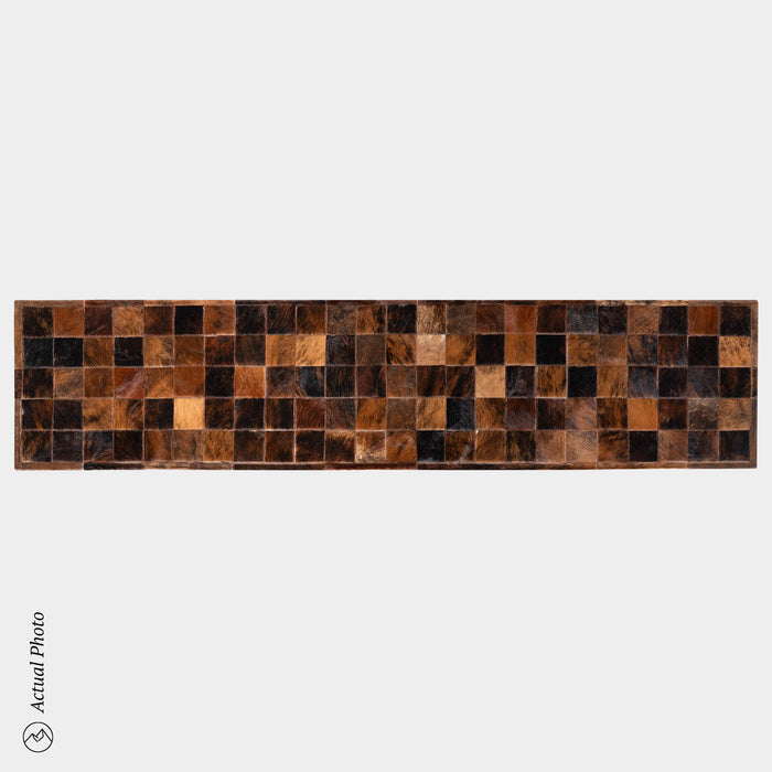 Runner Cowhide Rug Size 8 x 2 Feet R-132