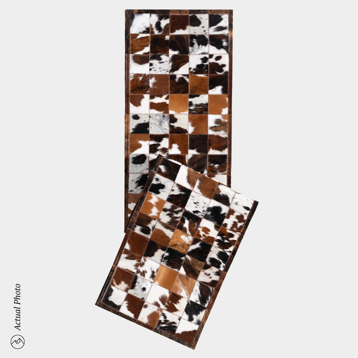 Runner Cowhide Rug Size 8 x 2 Feet R-133