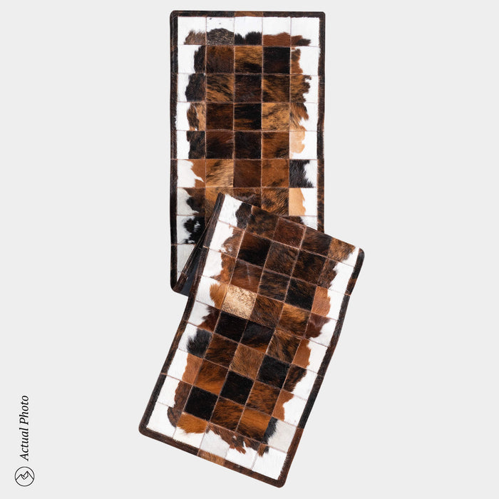 Runner Cowhide Rug Size 8 x 2 Feet R-136