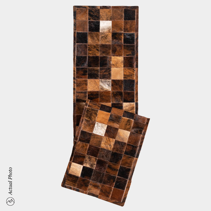 Runner Cowhide Rug Size 8 x 2 Feet R-137