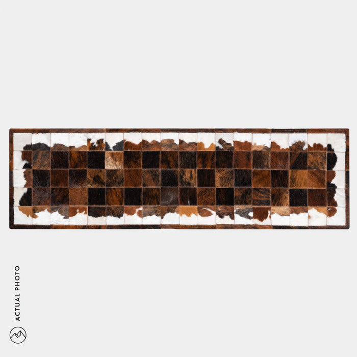 Runner Cowhide Rug Size 6 x 2 Feet R-152