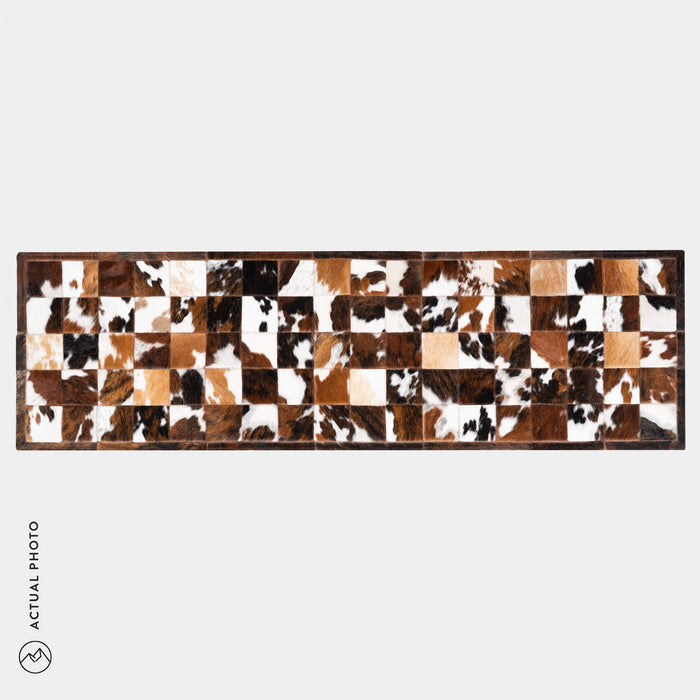 Runner Cowhide Rug Size 6 x 2 Feet R-157
