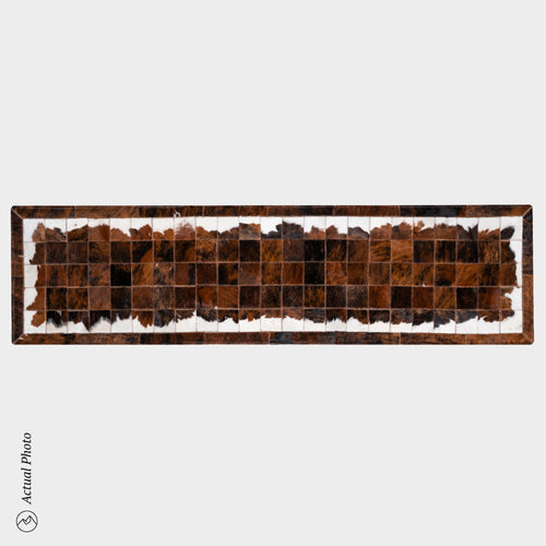 Runner Cowhide Rug Size 8 x 2 Feet R-50