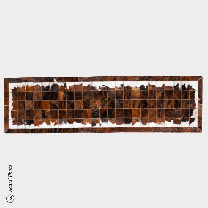 Runner Cowhide Rug Size 8 x 2 Feet R-52