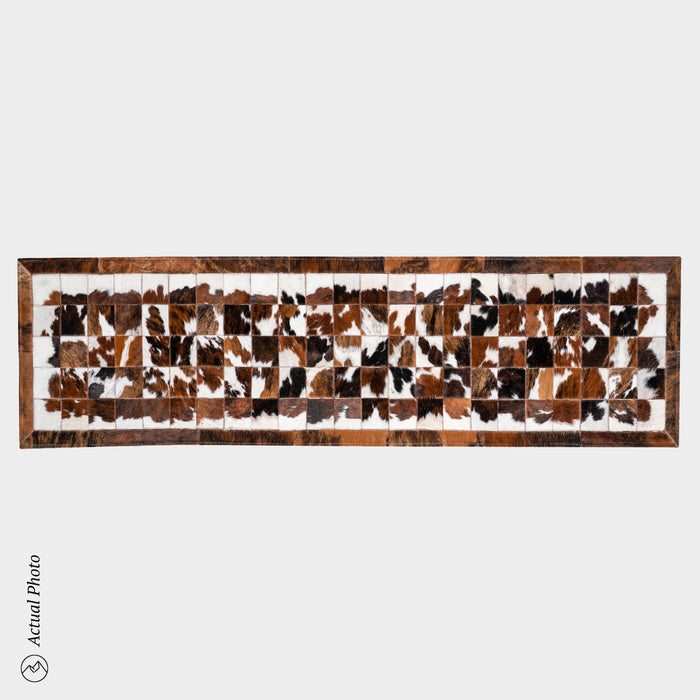 Runner Cowhide Rug Size 8 x 2 Feet R-53