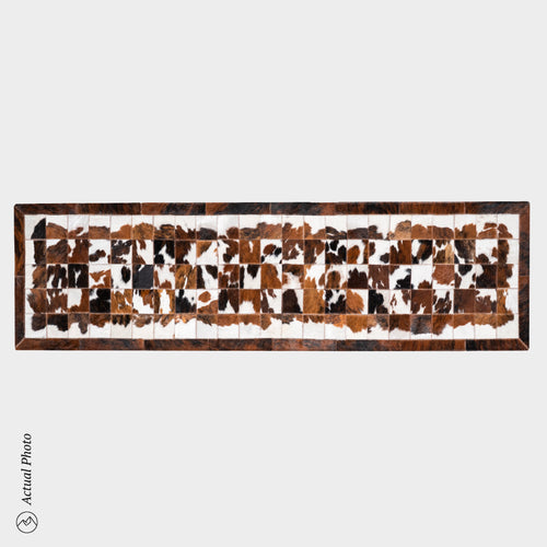 Runner Cowhide Rug Size 8 x 2 Feet R-58