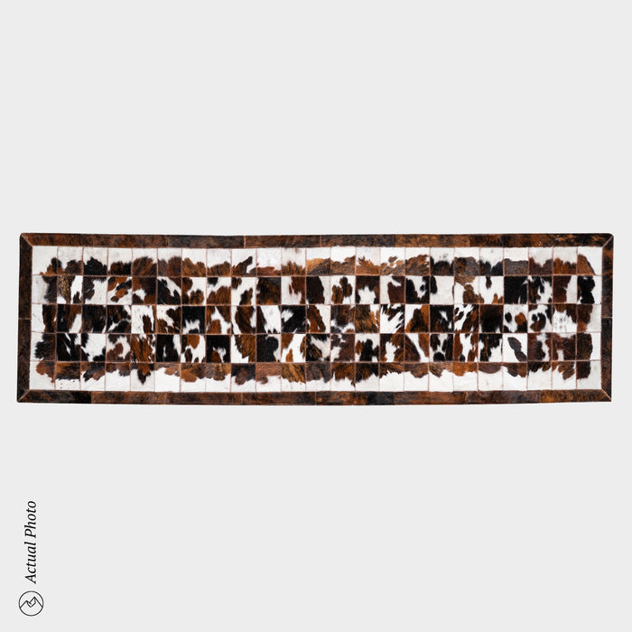 Runner Cowhide Rug Size 8 x 2 Feet R-59