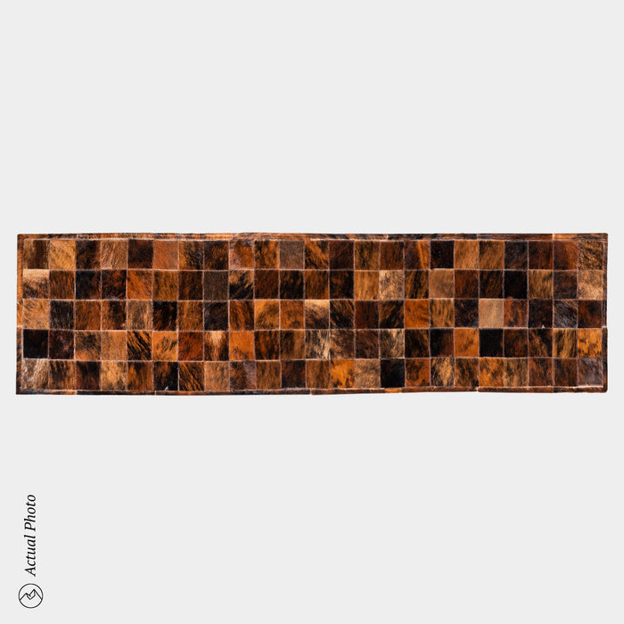 Runner Cowhide Rug Size 8 x 2 Feet R-61