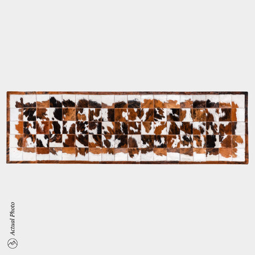 Runner Cowhide Rug Size 6 x 2 Feet R-69
