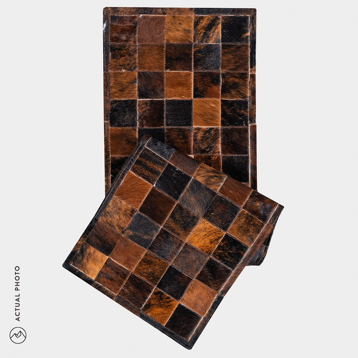 Runner Cowhide Rug Size 6 x 2 Feet R-82