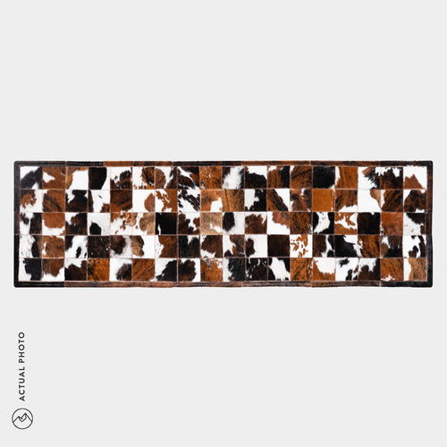 Runner Cowhide Rug Size 6 x 2 Feet R-92