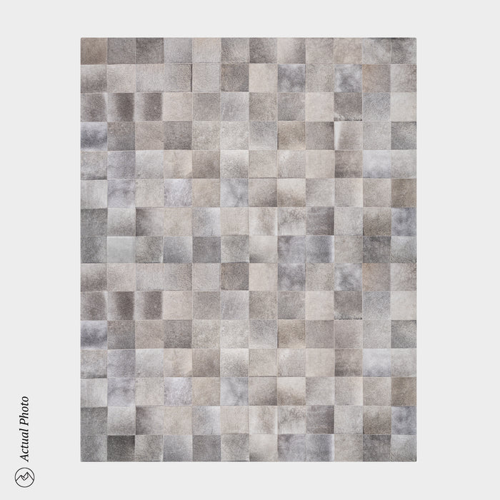 Rhodes Grey Cowhide Rug Size 10 x 8 Feet on Sale