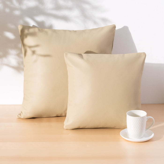 Sand Leather Pillow
