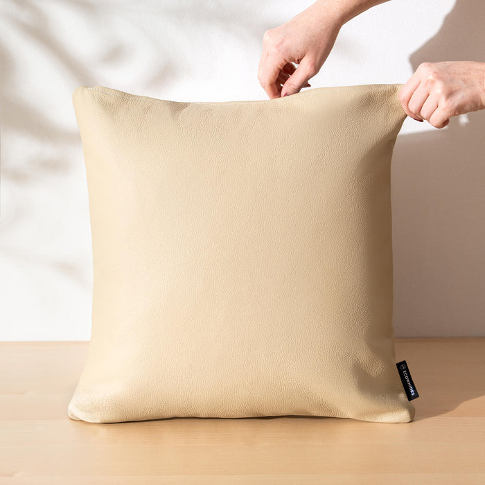 Sand Leather Pillow