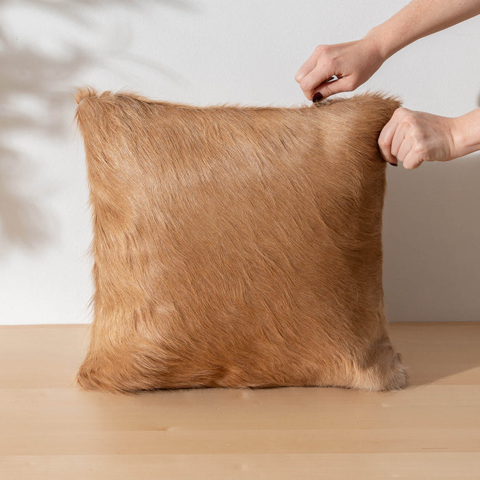 Solid Beige Pillow