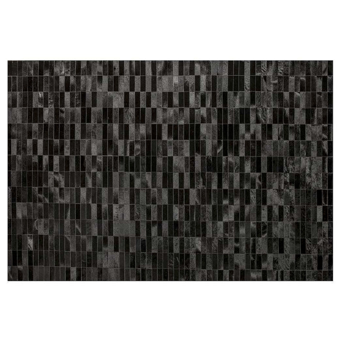 Caroline Black Cowhide Rug