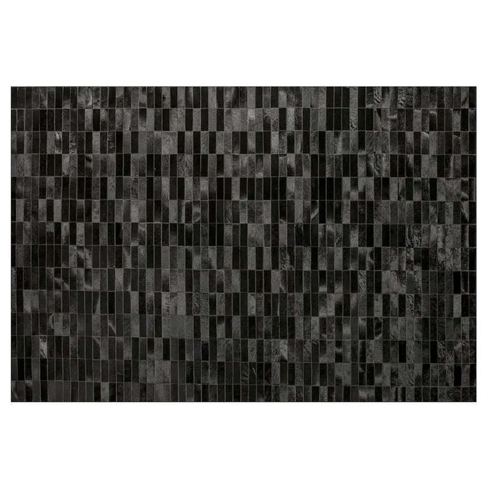 Caroline Black Cowhide Rug | Ecowhides