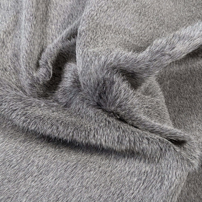 Grey Brazilian Cowhide Rug: LARGE