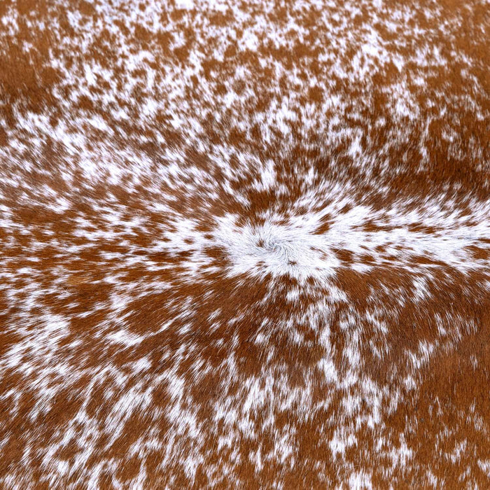 Salt and Pepper Brown Brazilian Cowhide Rug: XXL