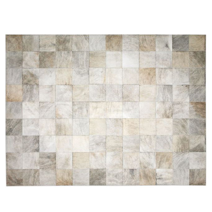 Rhodes Grey Brindle Cowhide Rug